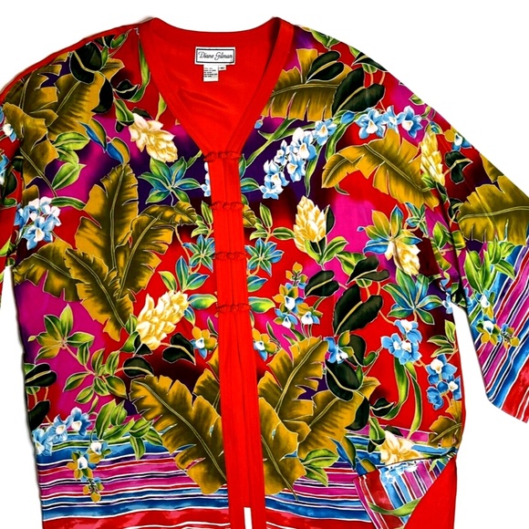 100% silk 3 piece outfit NWT 3X HOLIDAY - Picture 1 of 15